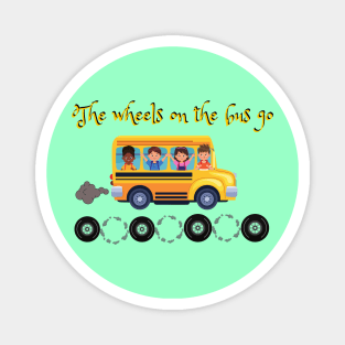 The Wheels On The Bus Go... Magnet